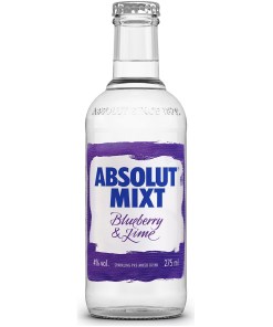 Absolut Mixt Blueberry & Lime 4.5% 0.275L