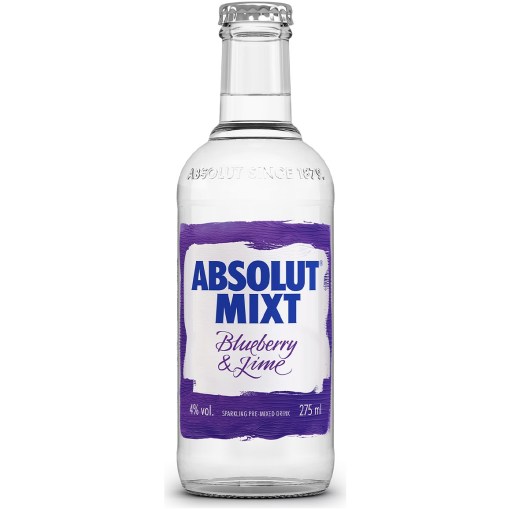 Absolut Mixt Blueberry & Lime 4.5% 0.275L