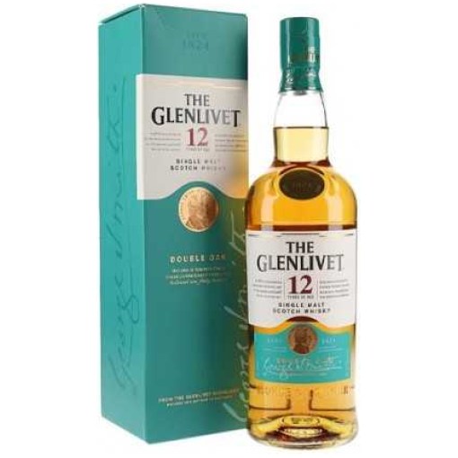 The Glenlivet 12YO Single Malt Scotch 40% 0.7L box