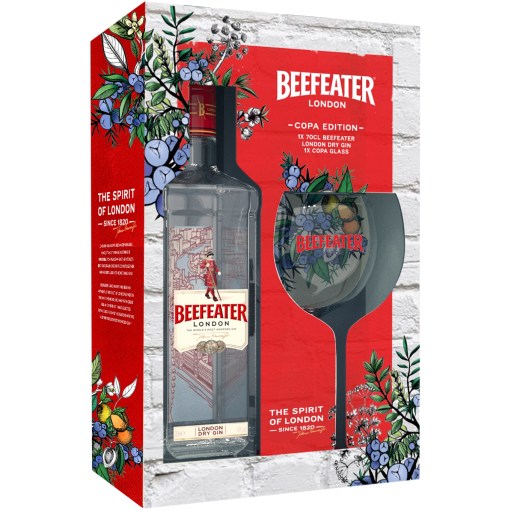 Beefeater London Dry Gin klaasiga komplekt ** 37.5% 0.7L