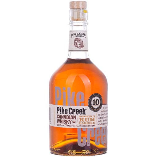 Pike Creek 10YO Canadian Whisky finished in rum barrels 42% 0.7L