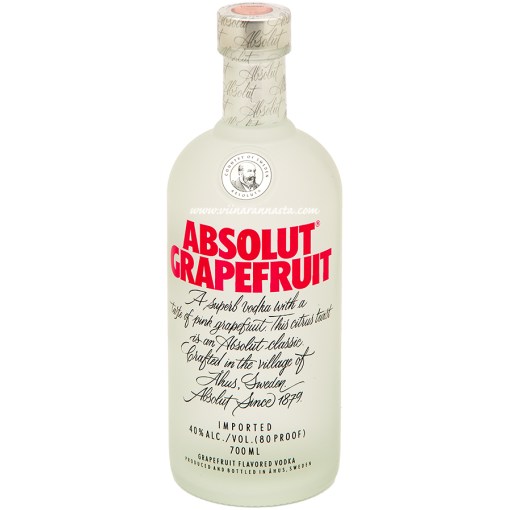 Absolut Grapefruit 40% 0.7L