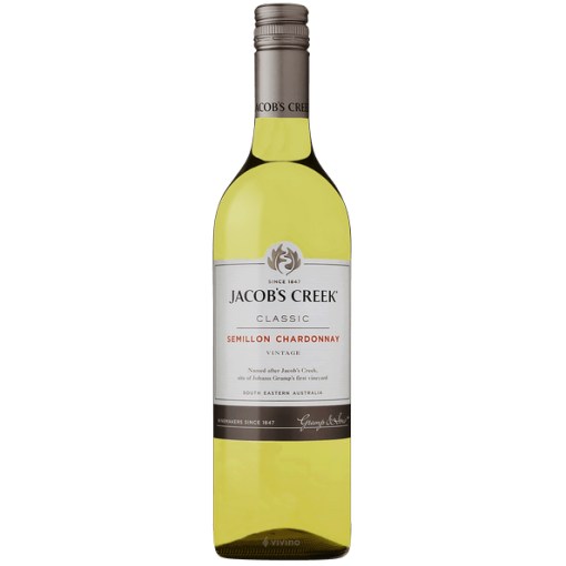 Jacob's Creek Classic Semillon Chardonnay 12% 0.75L