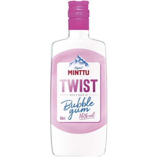 Minttu Twist Bubble Gum 16% 16% 0.5L