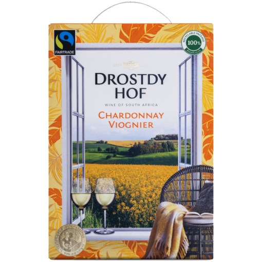 Drostdy Hof Chardonnay Viognier 3l hanapakkaus