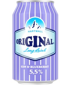 Hartwall Original Long Drink Blueberry 5,5% 24x33cl