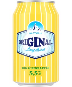 Hartwall Original Long Drink Pineapple 5,5% 24x33cl