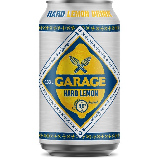 Garage Hard Lemon 4% 33cl x 24 tölkkiä