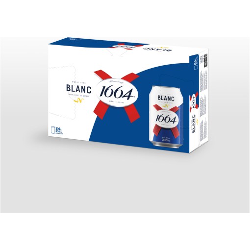 Kronenbourg 1664 blanc 5,0% 0,33cl x 24 tölkkiä