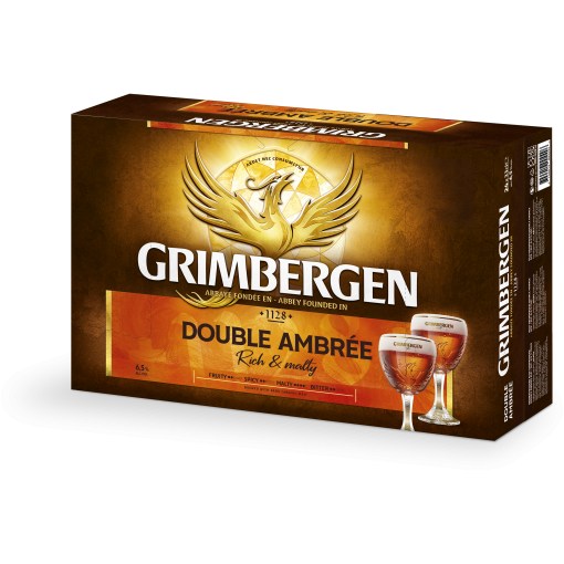 Grimberger Double Ambree 6,5%  olutta 33cl x 24 tölkkiä