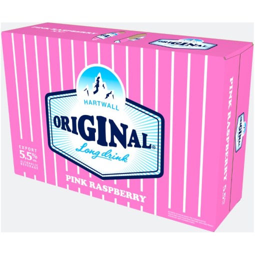 Hartwall Original Pink Raspberry 5,5% 24x33cl