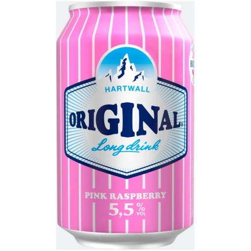 Hartwall Original Pink Raspberry 5,5% 24x33cl