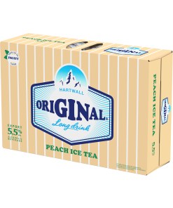 Hartwall Original Long Drink Peach Ice Tea 5,5% 24x33cl