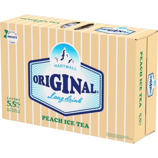 Hartwall Original Long Drink Peach Ice Tea 5,5% 24x33cl