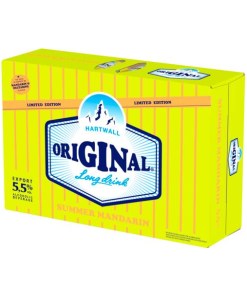 Hartwall Original Long Drink Summer Mandarin 5,5% 24x33cl