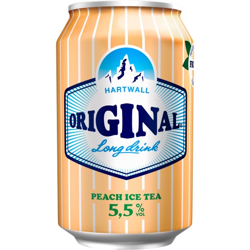 Hartwall Original Long Drink Peach Ice Tea 5,5% 24x33cl